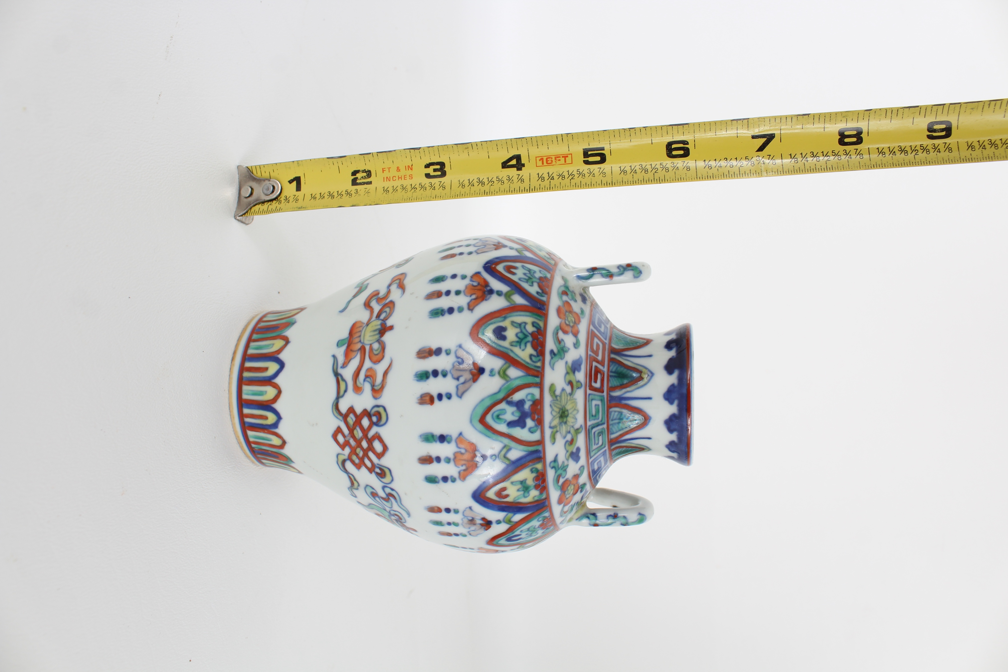 Rare Chinese Doucai Vase, Qianlong Mark - Image 4 of 5
