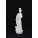 Antique Chinese Dehua Porcelain Guanyin Figure