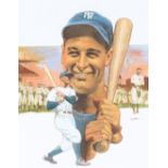 Tom Lydon (B. 1944) "Lou Gehrig" Original