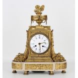 19th C. French Gilt Bronze Mantel Clock