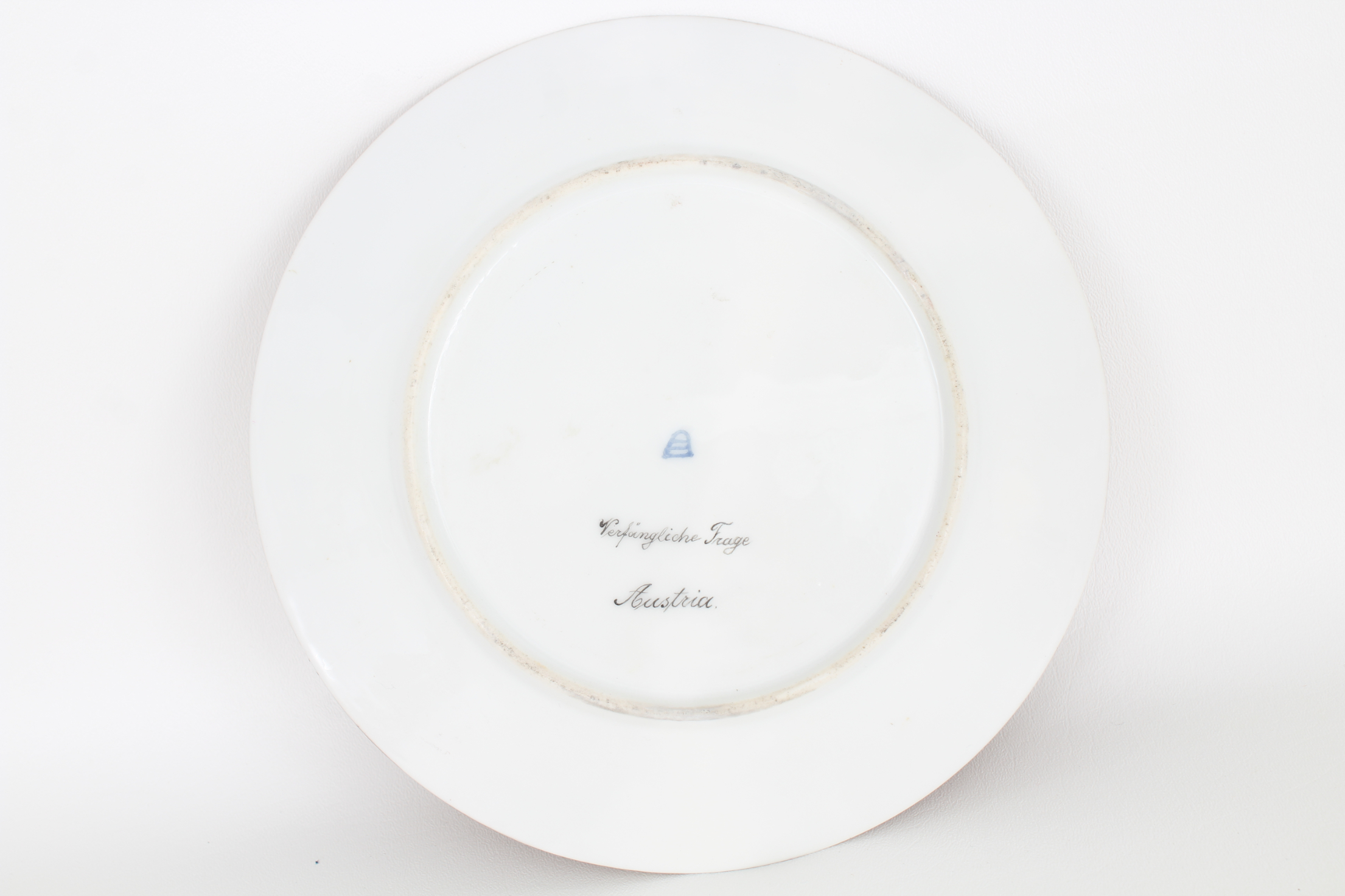 Antique Royal Vienna Porcelain Dish, Signed - Image 5 of 5