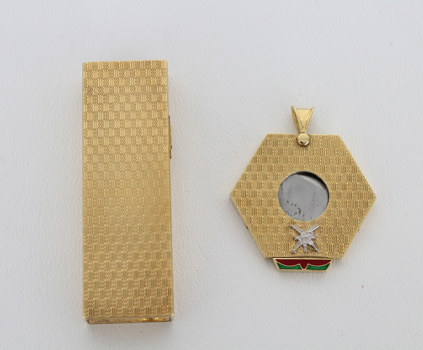 Rare Asprey of London Gold Cigar Cutter & Lighter - Image 2 of 6