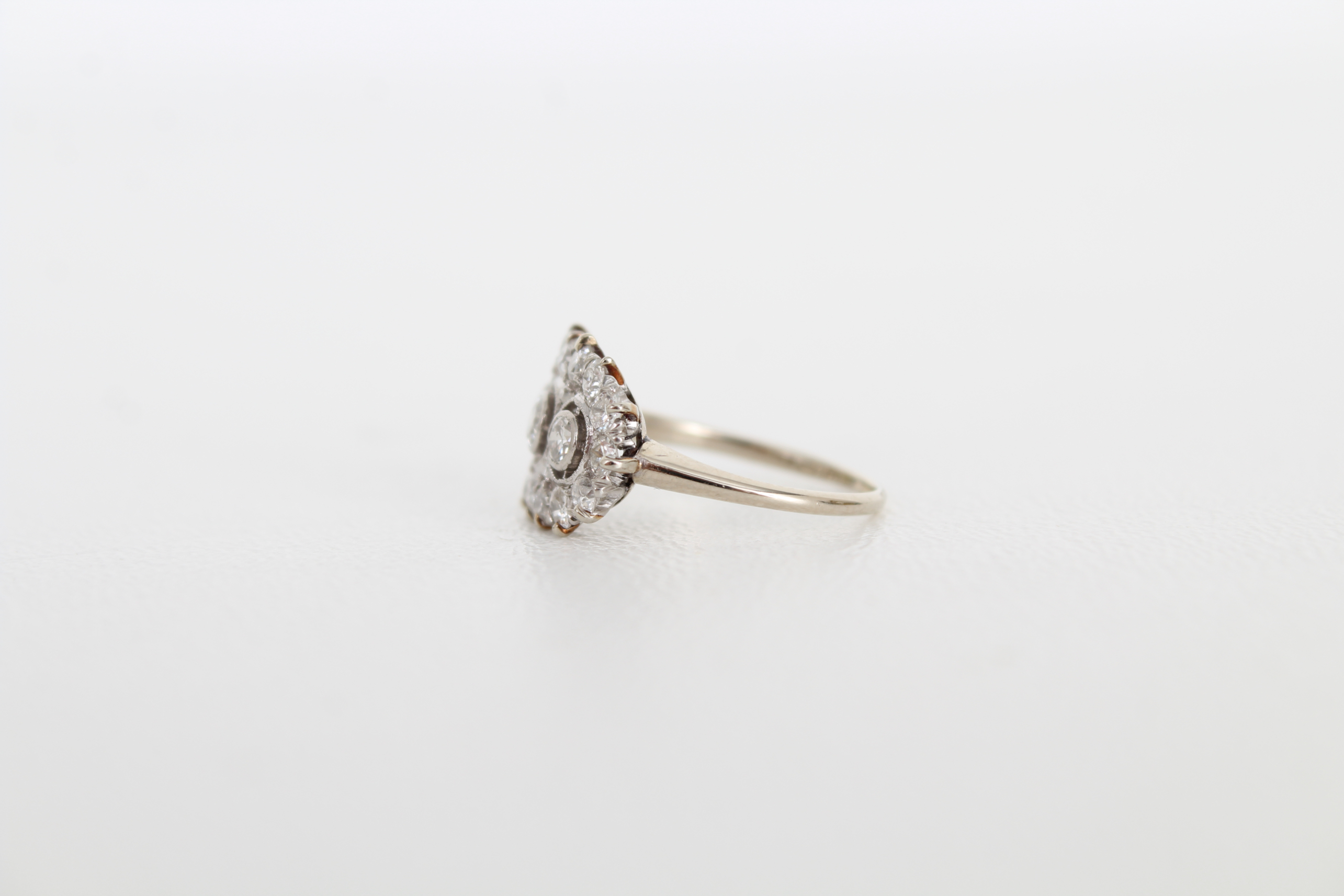 Multi-Stone Victorian Style Diamond Ring - Image 5 of 7