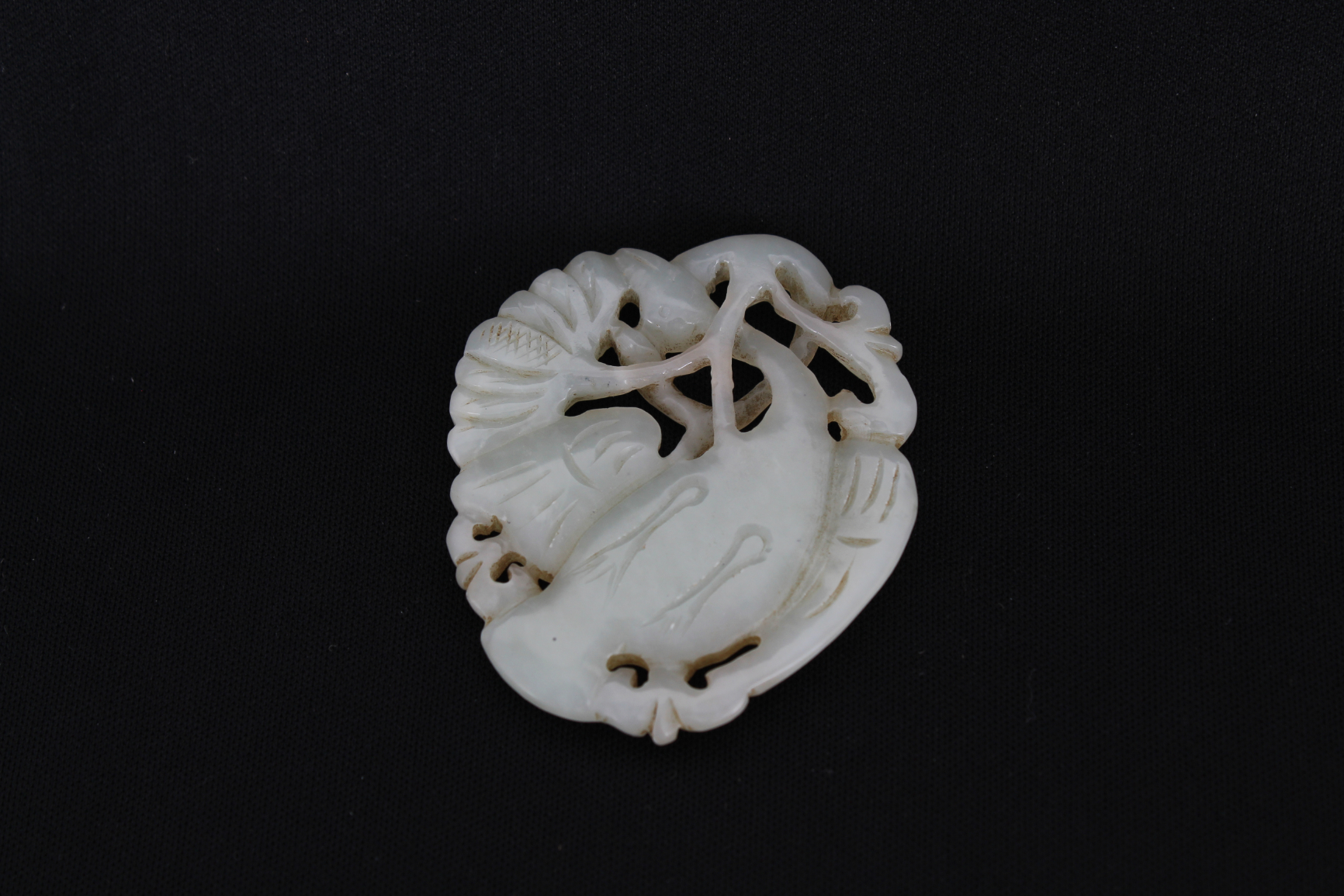 Chinese Jade Pendant of Swan - Image 2 of 2