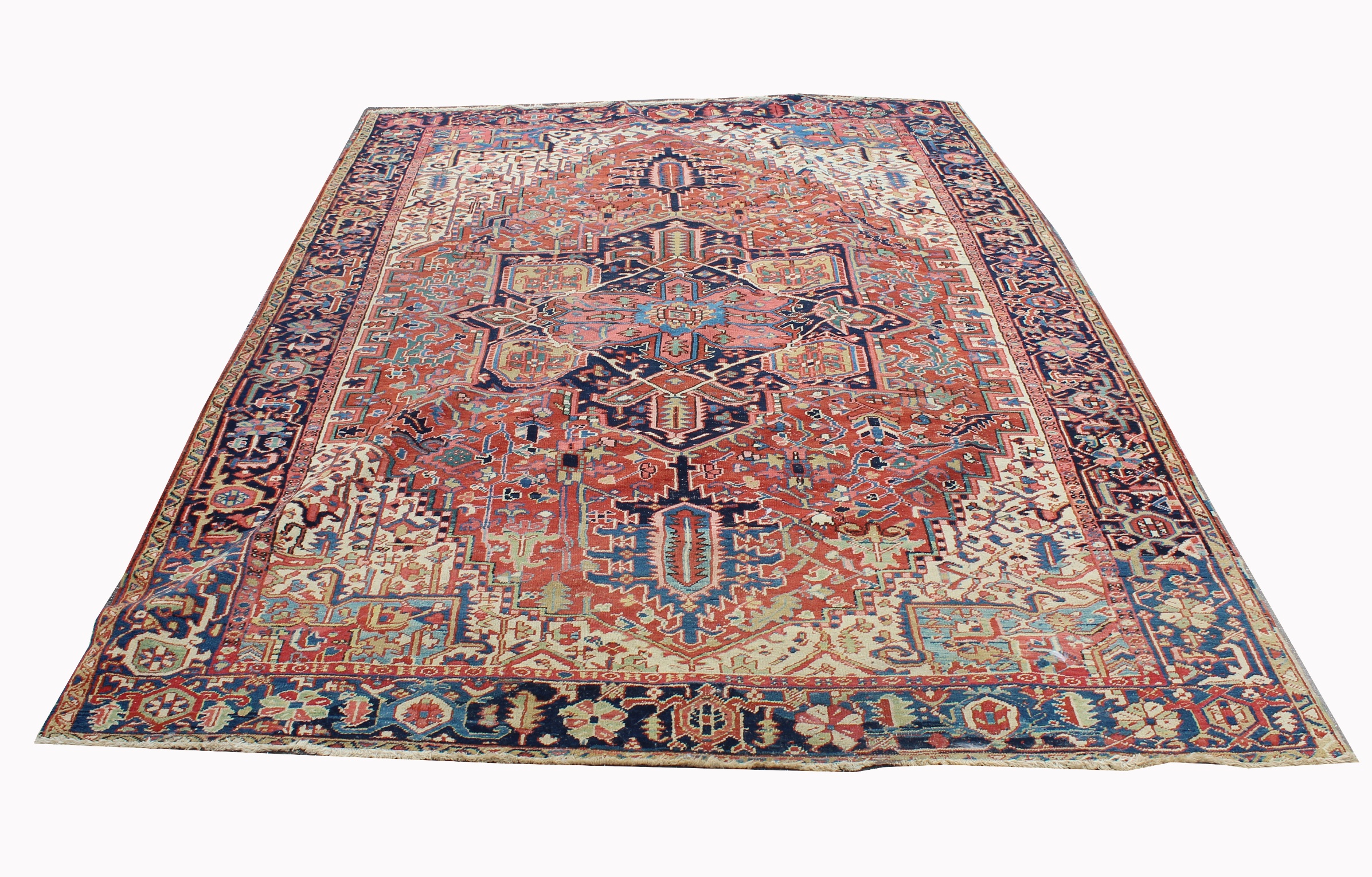 Antique Heriz Rug