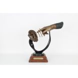 "The Gift of Sound", Signed 20th C. Bronze