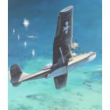 Jack Fellows (B. 1941) "PBY-5 Catalina" Oil