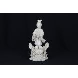 Antique Chinese Dehua Porcelain Guanyin Figure