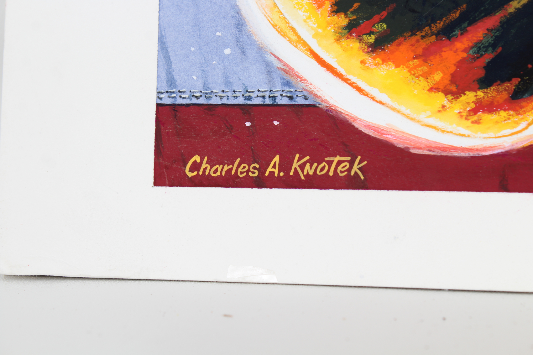 Charles Knotek (1933 - 2008) "Astronaut Orbits" - Image 3 of 4