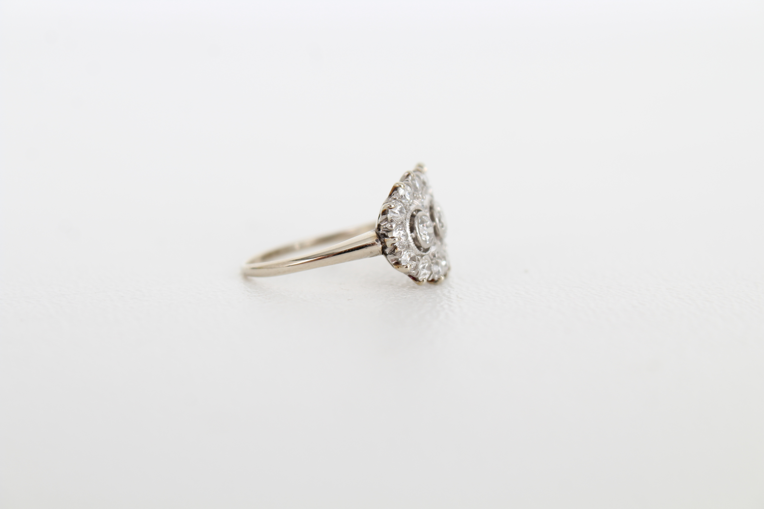 Multi-Stone Victorian Style Diamond Ring - Image 4 of 7