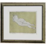 Irving Amen (NY, FL 1918 - 2011) "Nude #3"