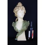 20th C. Sculpture, Bust of a Woman