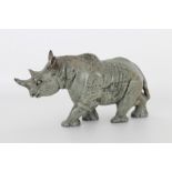 Carved Stone Rhinoceros