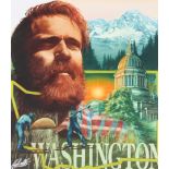 Ed Little (B. 1957) "Washington State" Original