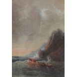 19th C. European School, Marine Scene