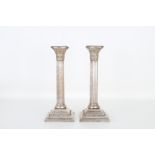 (2) Gorham Sterling Corinthian Column Candlesticks