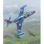 Jack Fellows (B. 1941) "F2H Banshee" Original