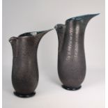 Barovier & Toso Murano Glass "Barbarico" Vases