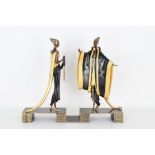 ERTE "Ready for the Ball" Bronze Sculpture