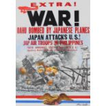 Chris Calle (B. 1961) "Bombing of Pearl Harbor"