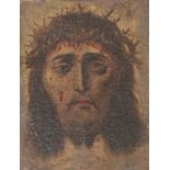 17/18th C. Cuzco School, Jesus Crown of Thorns