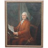 Large 18th C. Portrait of a French Nobleman