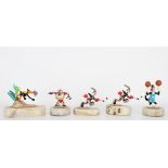 (5) Ron Lee Warner Bros Sport Figurines