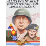 Chris Calle (B 1961) "Allies Invade Sicily" Orig