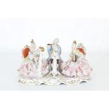 Dresden Porcelain Figurine Grouping