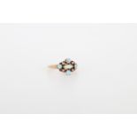 Antique Opal & Pearl 10K Gold Ring