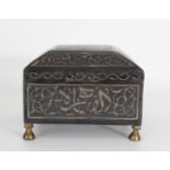 Antique Persian Footed Box