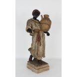 Large Terracotta Goldscheider Orientalist Figure