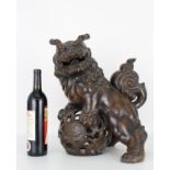 Chinese Bronze Foo Lion