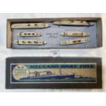 Toys: Meccano Dinky Toys, No. 51 Famous Liners, boxed collection of six, including Norddeutscher-