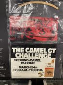 Motorsport: Sebring 1972 March 24 11am to 11pm, 12 hour. Camel GT Challenge colour promotional