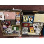 Playing Cards: Approx 95 decks of playing cards including Iraqi most wanted, historical