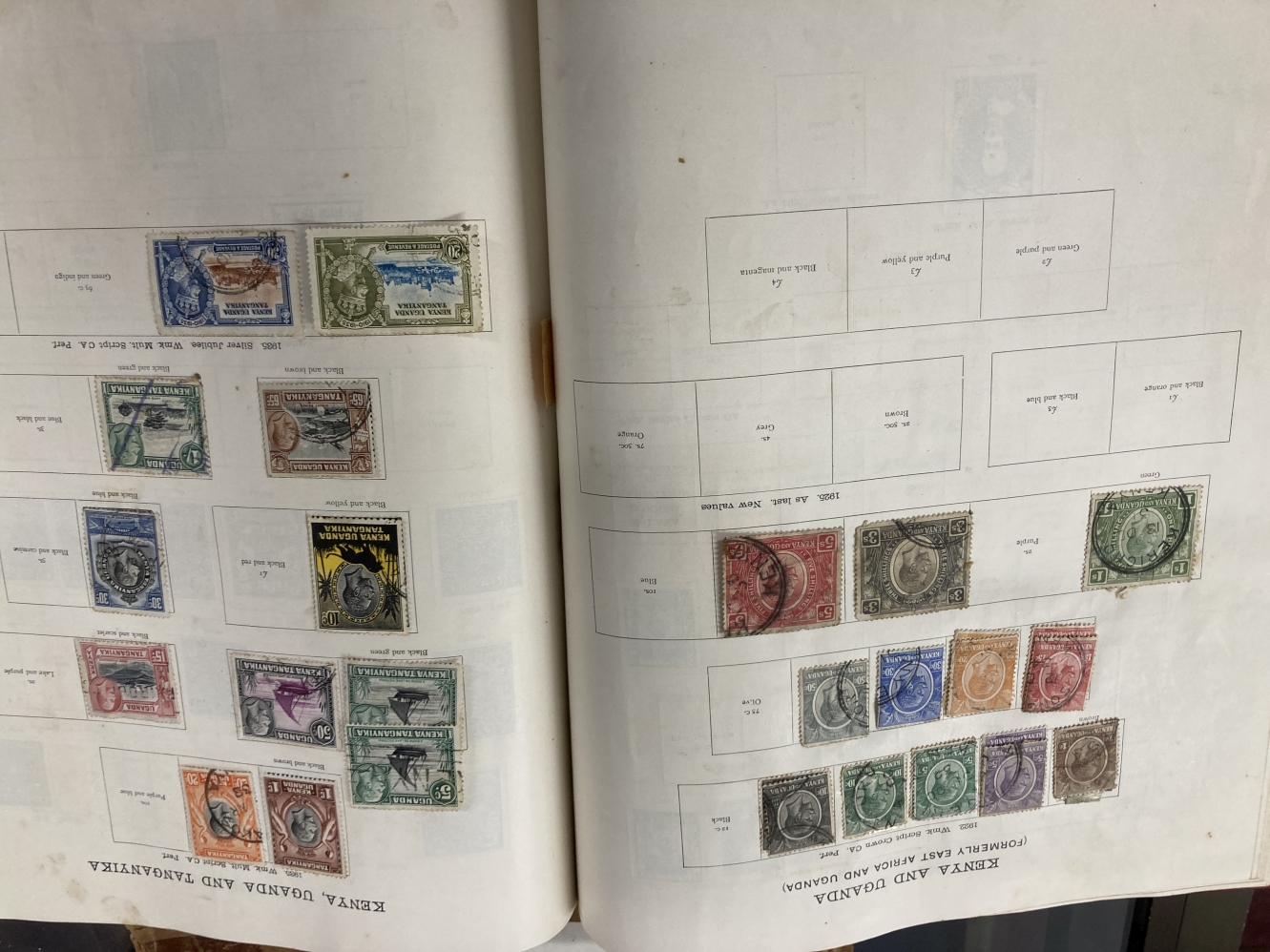 Stamps: The New Ideal postage stamp album, Vol. 1 'British Empire' 1840-1936 no stamp later than - Bild 5 aus 7