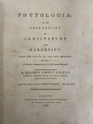 Antiquarian Books: Phytologia or The Philosophy of Agriculture and Gardening Erasmus Darwin,