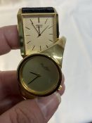 Watches: Seiko gold tone quartz plus Bijou Philippe gold tone cocktail watch. (2)