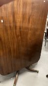 19th cent. Mahogany tilt top breakfast table. 35ins. x 48ins.