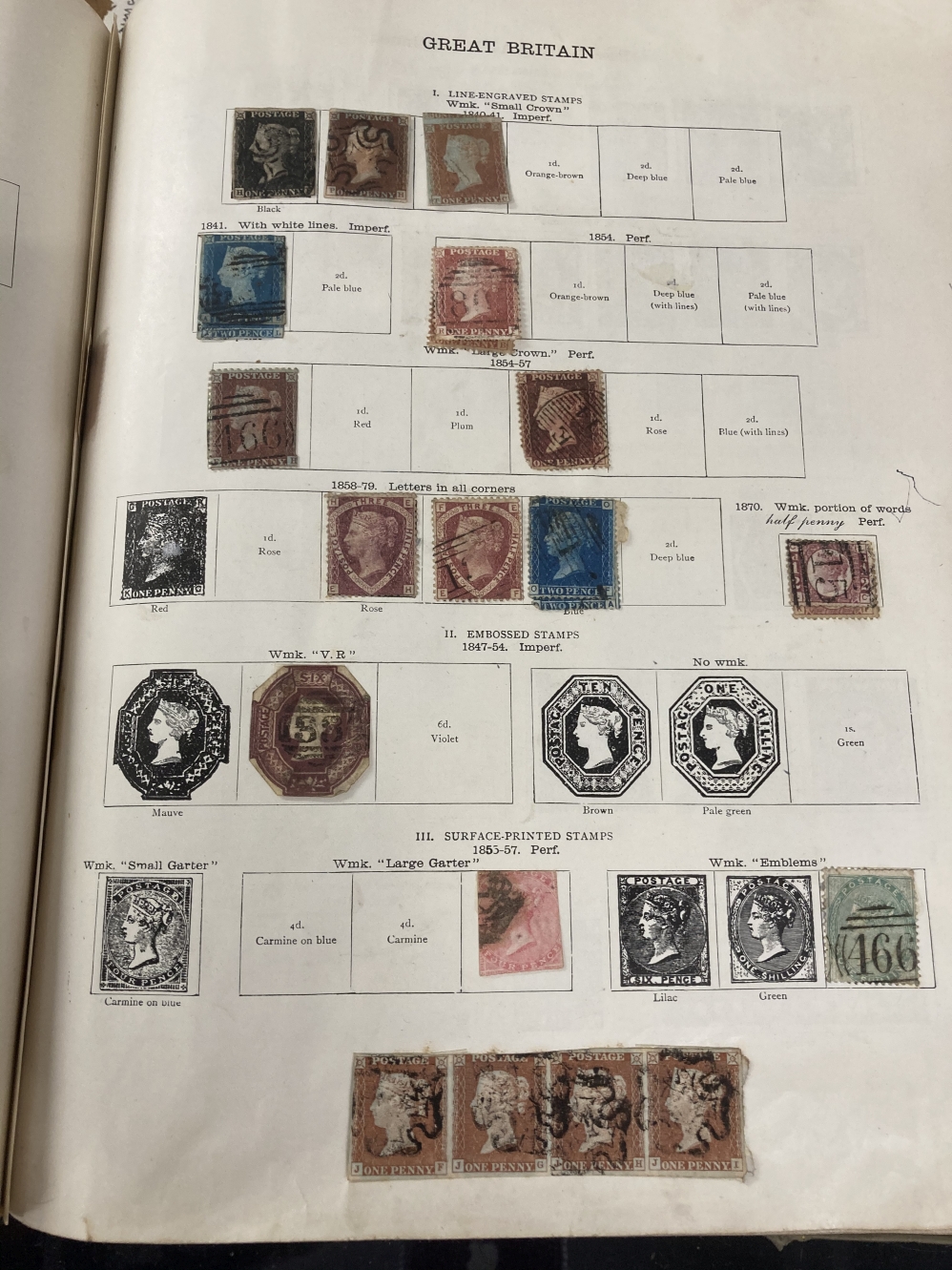 Stamps: The New Ideal postage stamp album, Vol. 1 'British Empire' 1840-1936 no stamp later than - Bild 3 aus 7