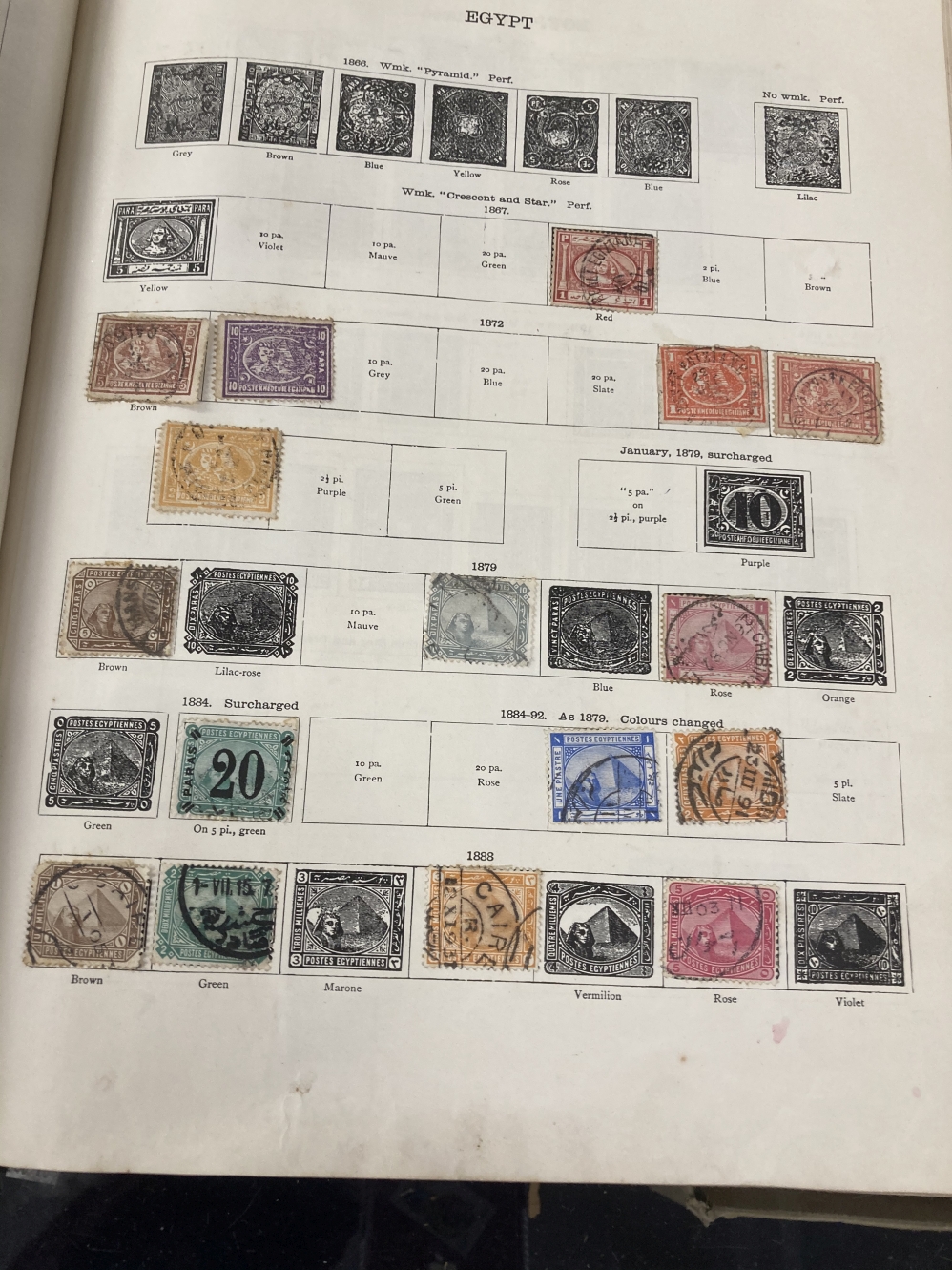 Stamps: The New Ideal postage stamp album, Vol. 1 'British Empire' 1840-1936 no stamp later than - Bild 2 aus 7