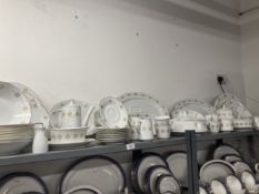 20th cent. Ceramics: Japanese Noritake 'Sovereign' eight place dinner service. Seventy pieces in