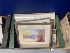 20th cent. Prints & Paintings: Signed limited editions Jenny Graham, W. Rogers watercolour, J.