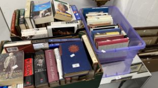 Books: Political, three boxes containing approx. 60 mainly hardback titles, including Smiths Peering