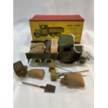Military Toys: W. Britain, lorry, army, six wheeled type with driver and accessories, military