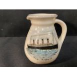 R.M.S. TITANIC: Unusual Carlton ware memorial commemorative jug, formerly the property of Brian