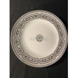 CANADIAN PACIFIC: Canadian Pacific Railway Minton ceramic dinner plate, believed recovered from