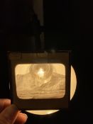 SCIENTIFIC: Period magic lantern slides showing various views of icebergs (5).