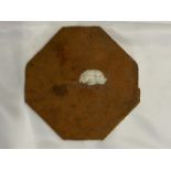 R.M.S. Carpathia, Salvaged Red Octagonal Floor Tile Patterned earthenware floor tile from an unknown